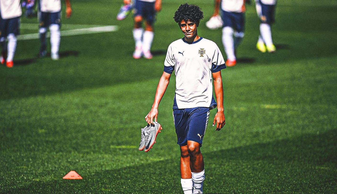 Cristiano Ronaldo’s Son Cristianinho Makes Debut With Portugal’s Beneath-16 Group Cristiano Ronaldo’s Son Cristianinho Makes Debut With Portugal’s Beneath-16 Group