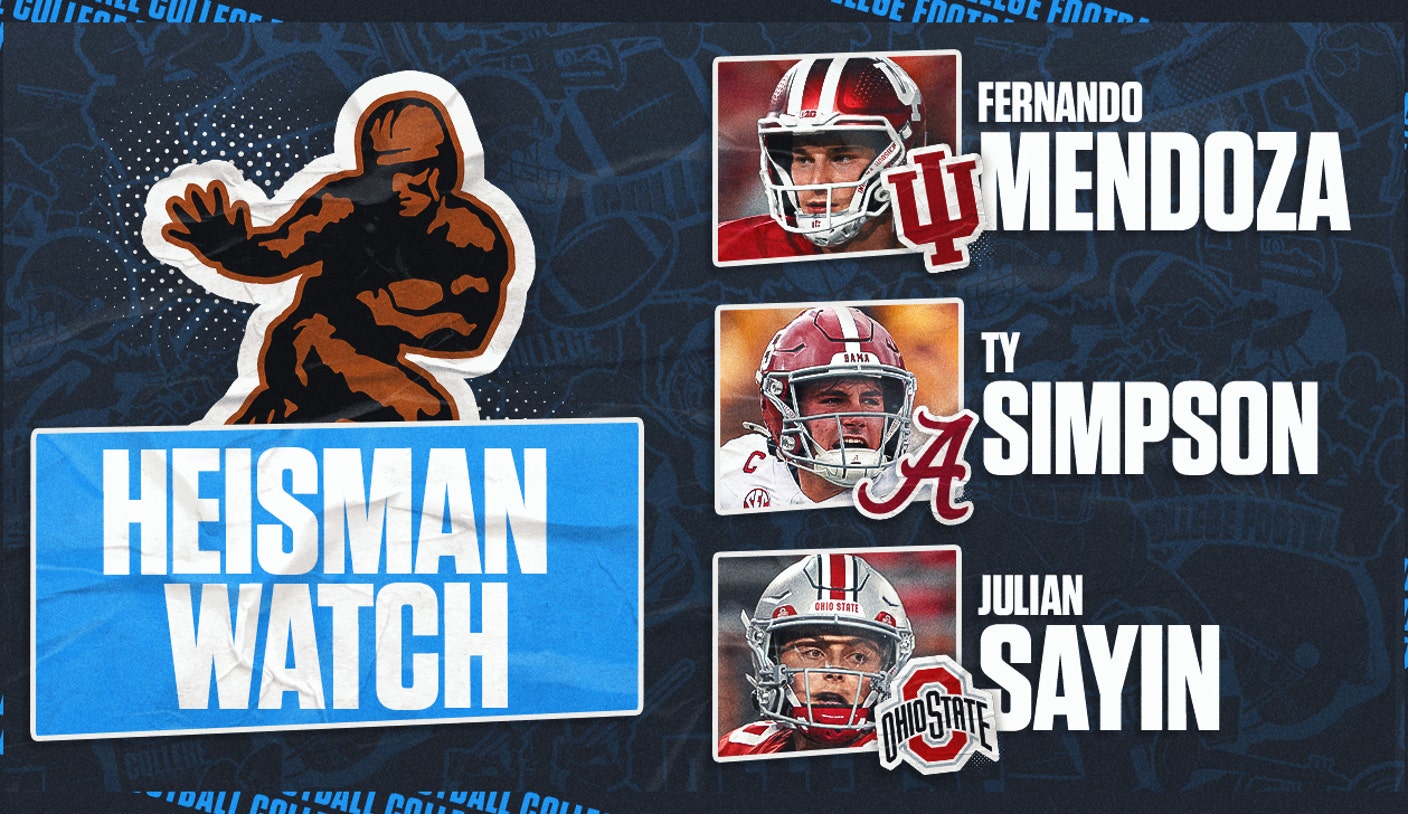 2025 Heisman Watch: Fernando Mendoza Leads Pack; Simpson, Sayin Shut Behind 2025 Heisman Watch: Fernando Mendoza Leads Pack; Simpson, Sayin Shut Behind