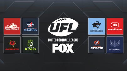 UFL 2026 season logo and football