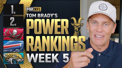 NFL Trending Image: Tom Brady's NFL Power Rankings: A New No. 1 Emerges After Eagles, Bills Losses