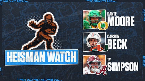 COLLEGE FOOTBALL Trending Image: 2025 Heisman Watch: Miami's Carson Beck, Alabama's Ty Simpson Leading Race
