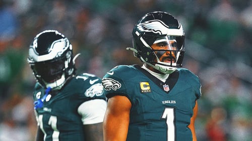 NFL Trending Image: Jalen Hurts Focusing 'Singularly on the Collective' Instead of A.J. Brown's Posts