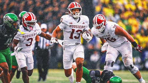 COLLEGE FOOTBALL Trending Image: AP Top 25: Indiana Earns Highest Ranking In School History, Texas Rejoins