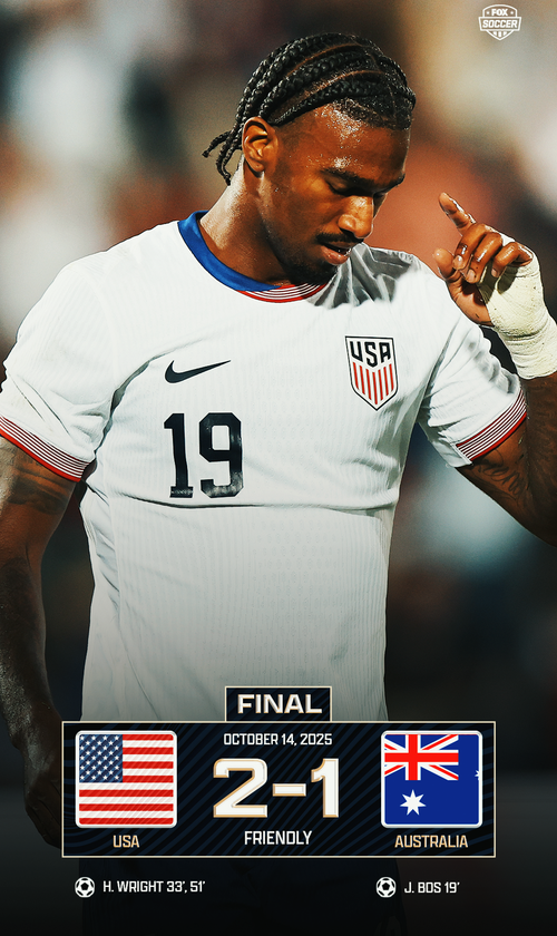 4 Takeaways From The U.S. Men's Team's 2-1 Win Over Australia