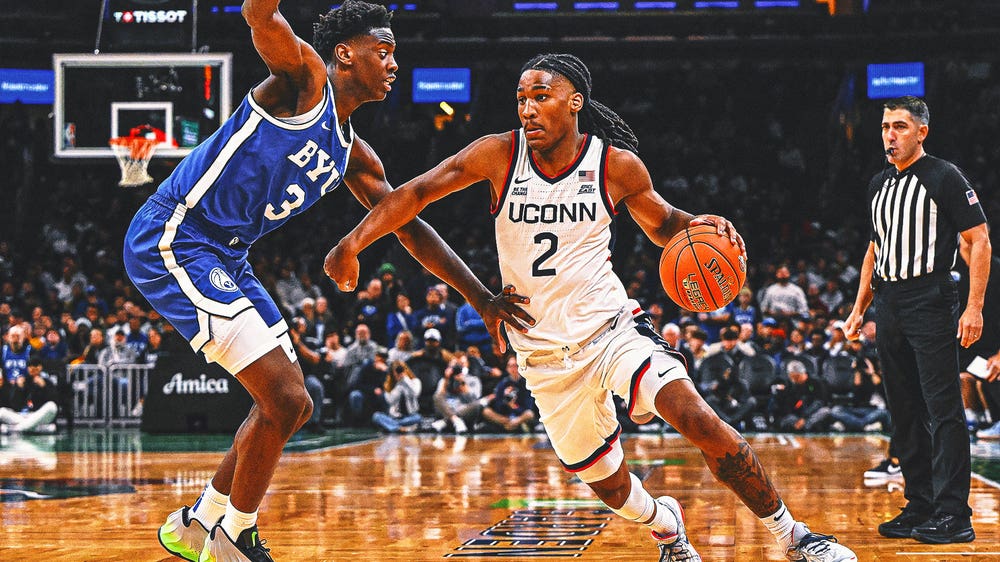 Three Huskies Score 21 Points as No. 3 UConn Holds Off AJ Dybantsa, No. 7 BYU