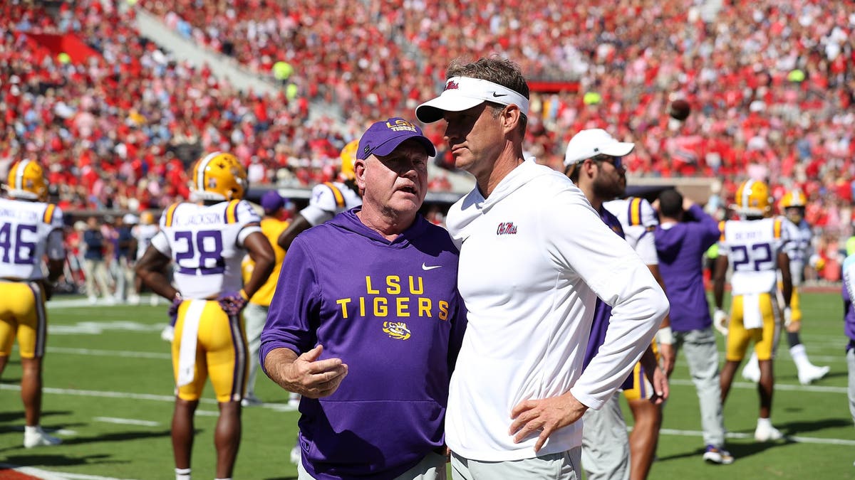 Lane Kiffin is one of the top rumored candidates to replace Brian Kelly at LSU. (Photo by Justin Ford/Getty Images)