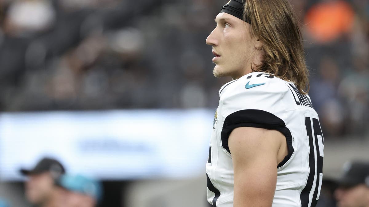 It's Year 5 and former No. 1 overall pick Trevor Lawrence is having another middling season. (Photo by Ian Maule/Getty Images)