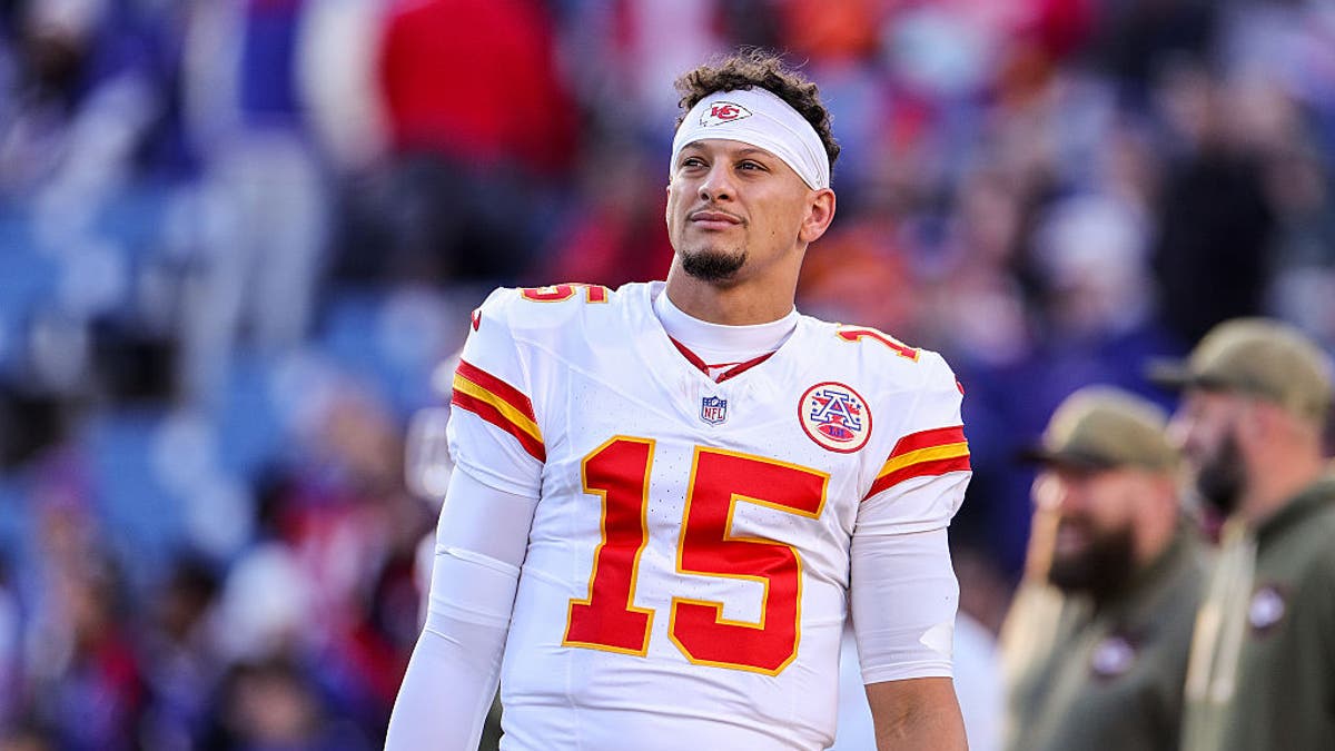 Through nine games, Chiefs quarterback Patrick Mahomes has 285 rush yards, making him on pace to break his career-high single-season mark on the ground. (Photo by Bryan Bennett/Getty Images)