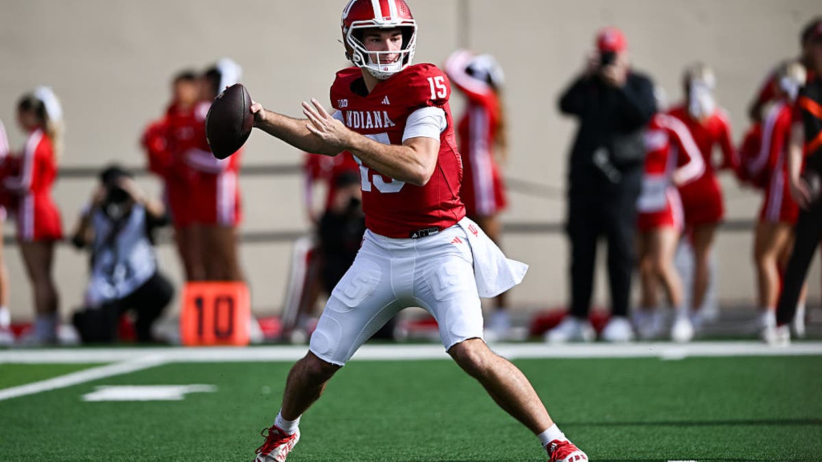 Indiana quarterback Fernando Mendoza leads the Big Ten with 30 passing touchdowns
