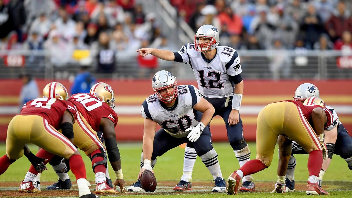 Tom Brady threw for four touchdowns in the Patriots' win over the 49ers in 2016. (Photo by Thearon W. Henderson/Getty Images)