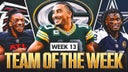 NFL Week 13 Team of the Week: Jordan Love, Bijan Robinson Headline Top Performers