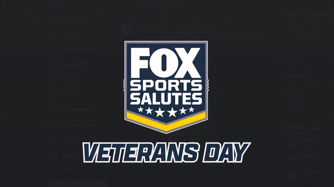 'FOX NFL Sunday' Continues Tradition of Honoring Veterans Day, U.S. Armed Forces