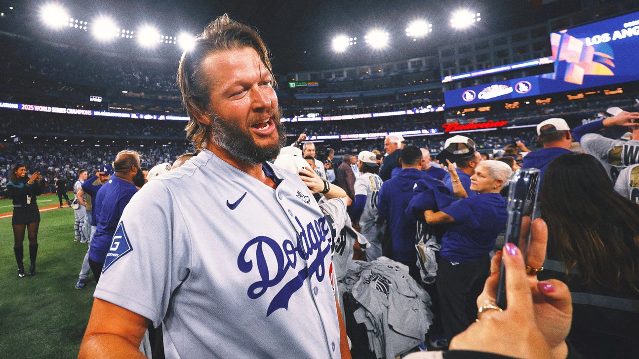 Clayton Kershaw Didn't Realize the Dodgers Won the World Series