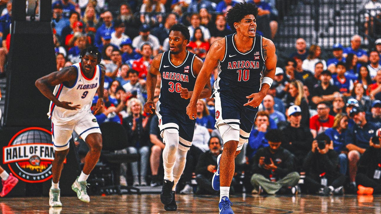 Koa Peat Leads No. 13 Arizona to Win Over Defending Champion, No. 3 Florida