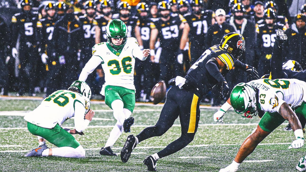 Oregon's Dan Lanning Admits He Was ‘Pretty Nervous’ Watching Game-Winning Kick