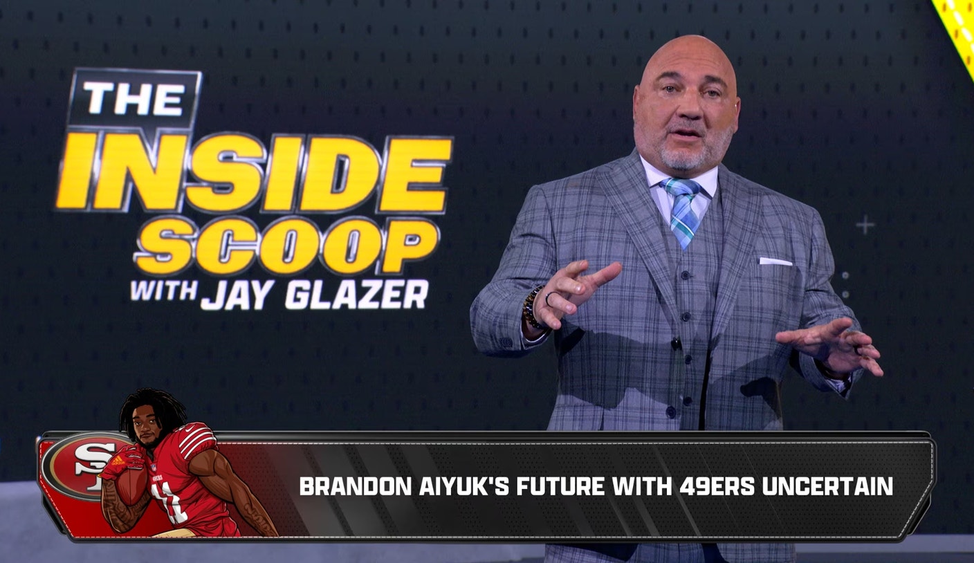 Jay Glazer: 49ers WR Brandon Aiyuk's 'Career in San Francisco Is Probably Over'