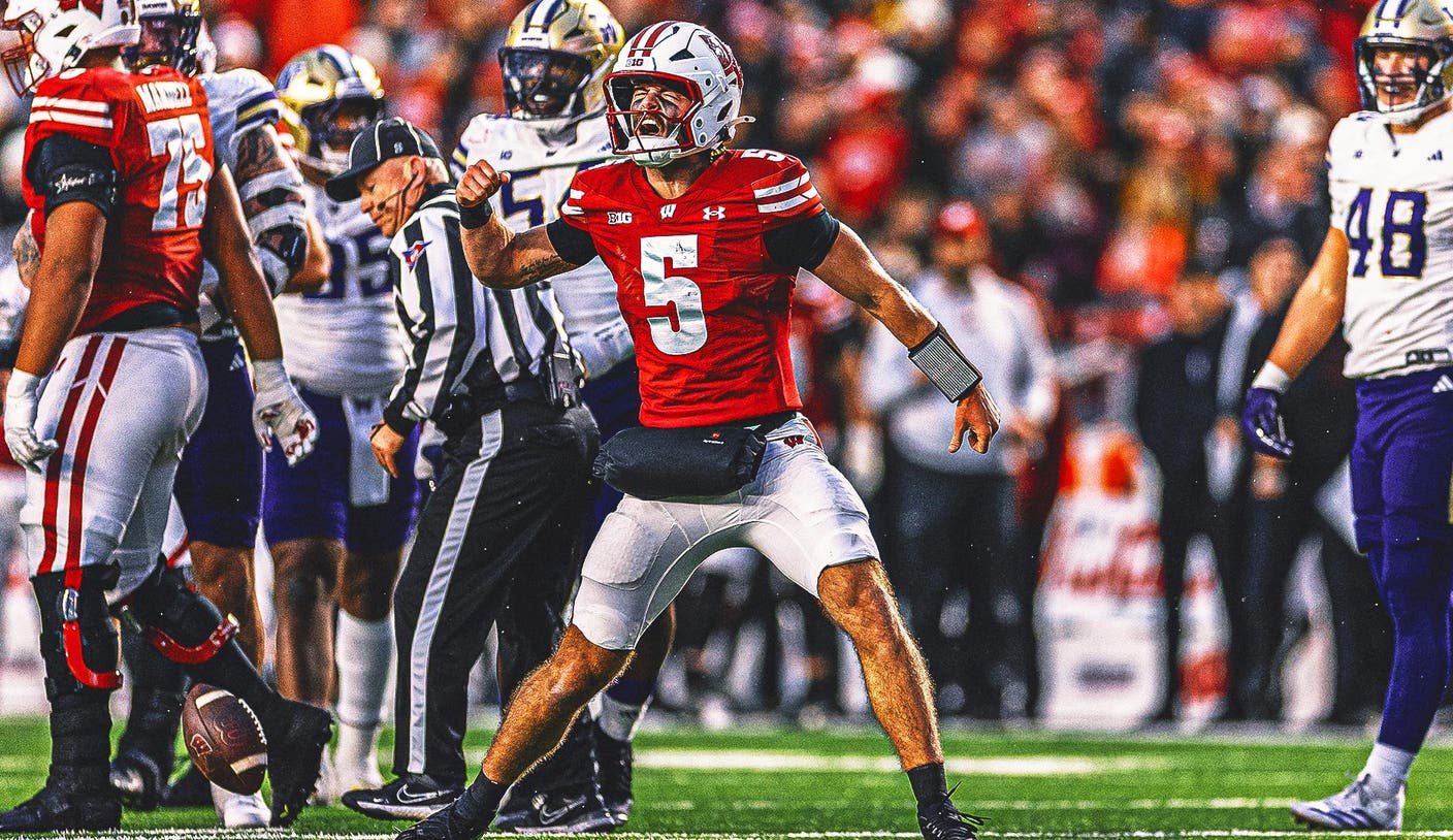 Wisconsin Rides Protection to Skid-Snapping, Upset Win Over No. 24 Washington