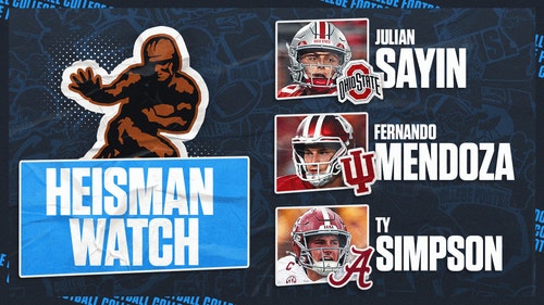 COLLEGE FOOTBALL Trending Image: 2025 Heisman Watch: Fernando Mendoza, Julian Sayin Headline Leaderboard