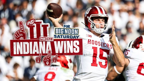 COLLEGE FOOTBALL Trending Image: 4 Takeaways From Indiana's Win Over Penn State on 'Big Noon Saturday'