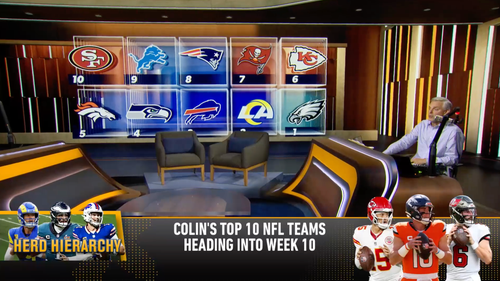 NFL Trending Image: Herd Hierarchy Week 10: Are the Rams or Eagles the Best NFC Team?