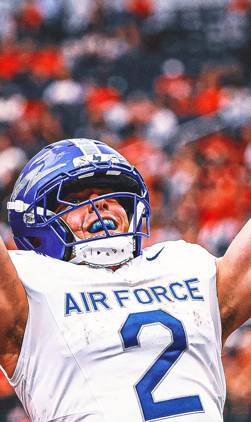 Air Force RB Owen Allen Shines in Double-Digit Win vs. Colorado State