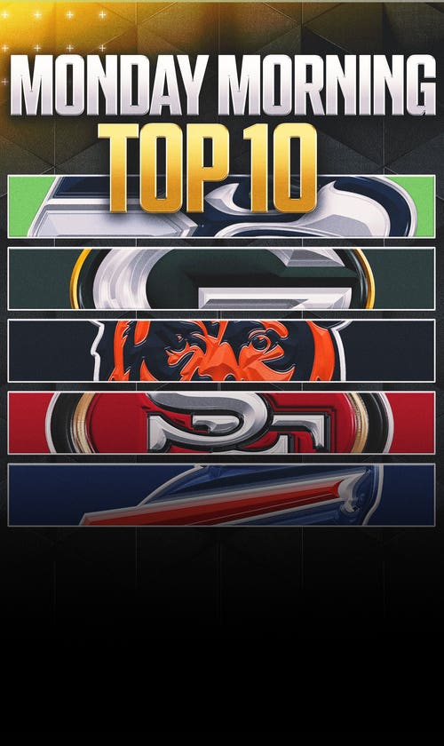 Monday Morning NFL Top 10 Rankings: Rams, Eagles Fall; A New Team Rises to No. 1