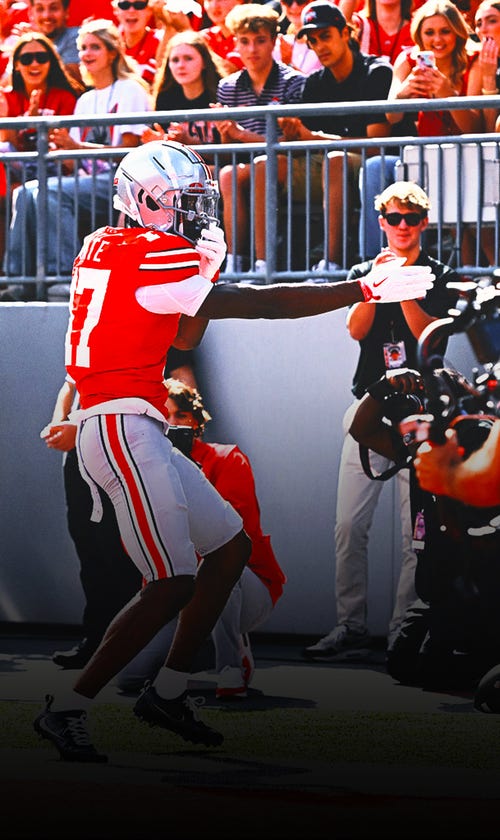 Ohio State’s Carnell Tate Plays for His Late Mother: ‘I Know She’s Watching’