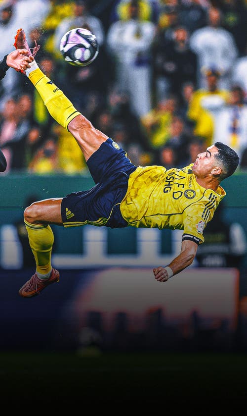 Cristiano Ronaldo Scores From Bicycle Kick For Al-Nassr In Saudi Pro League