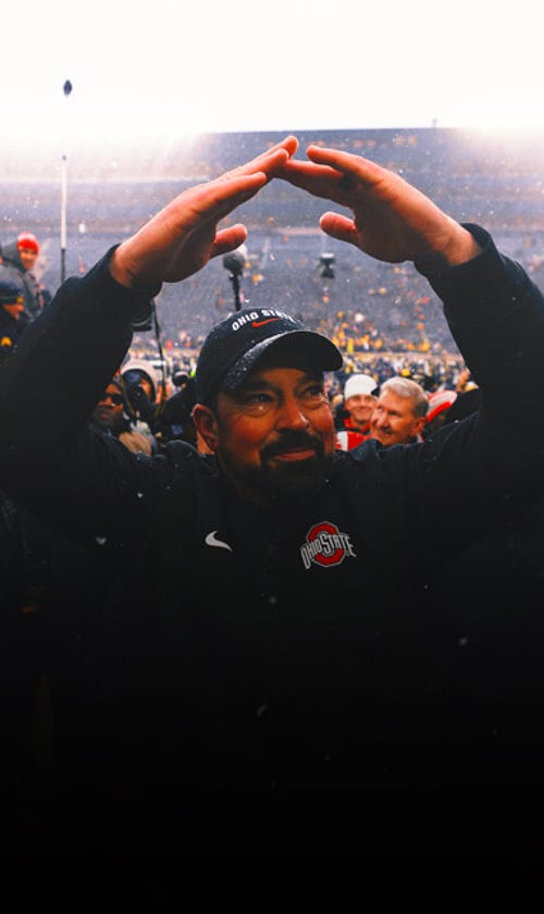 Ohio State HC Ryan Day on Beating Michigan: 'I'm Just Happy for a Lot of People'