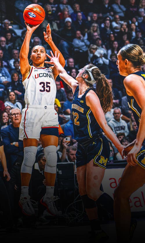 Azzi Fudd Turns in Season-Best Effort to Help No. 1 UConn Defeat No. 6 Michigan