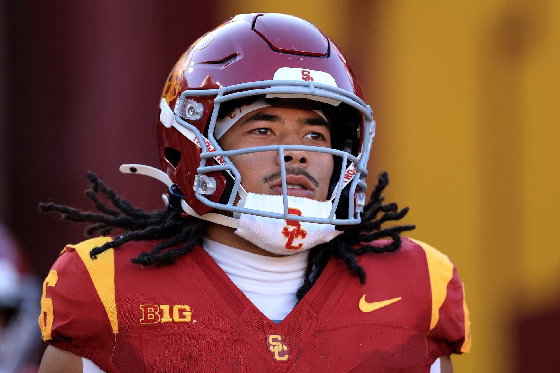 Makai Lemon is coming off another stellar season for USC. (Luke Hales/Getty Images)