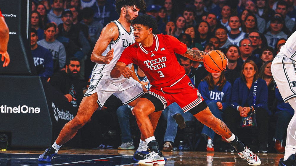 No. 19 Texas Tech Upsets No. 3 Duke After Big Second-Half Rally at MSG