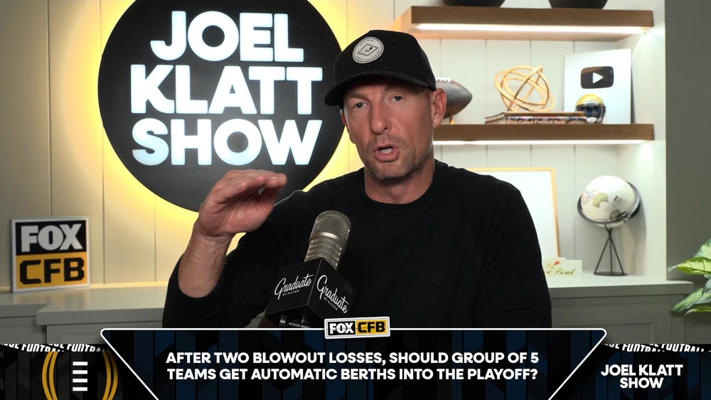 Joel Klatt Wants Higher Bar for Group of 5 Teams in CFP: 'They Were Overmatched'