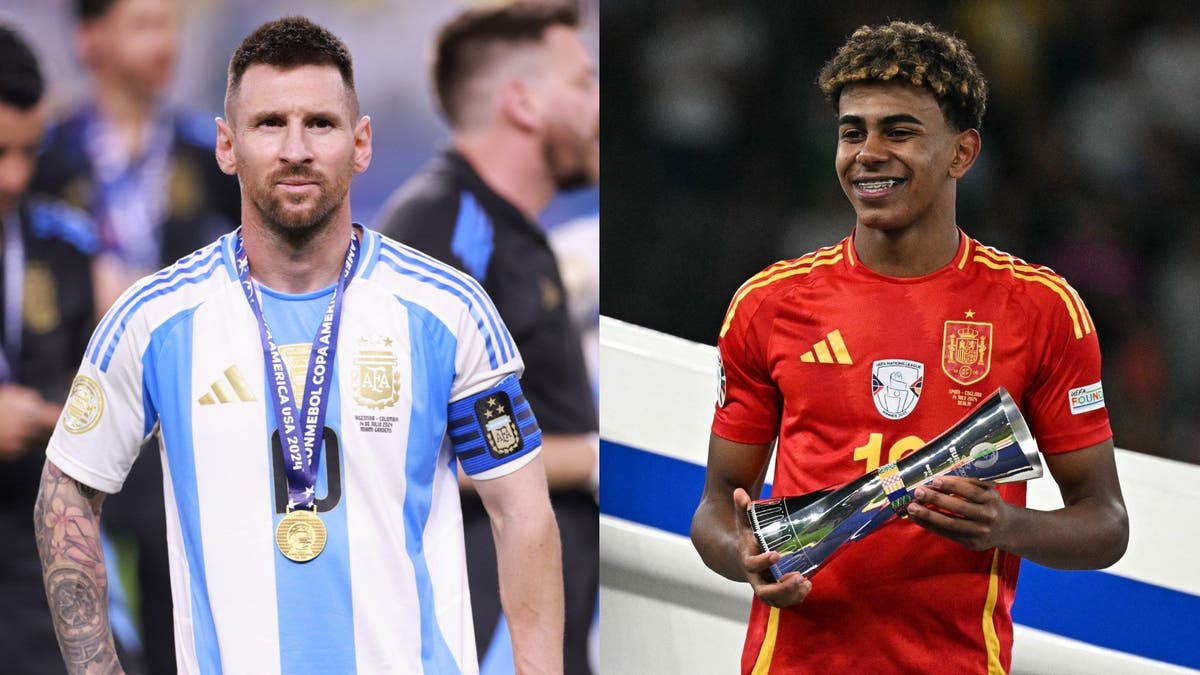 Lionel Messi Lamine Yamal