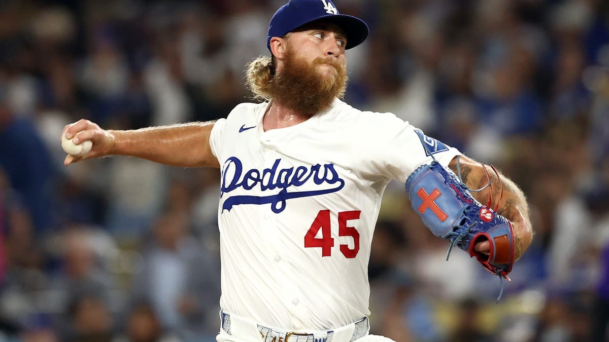 Michael Kopech has spent the last two seasons with the Dodgers. (Photo by Katelyn Mulcahy/Getty Images)