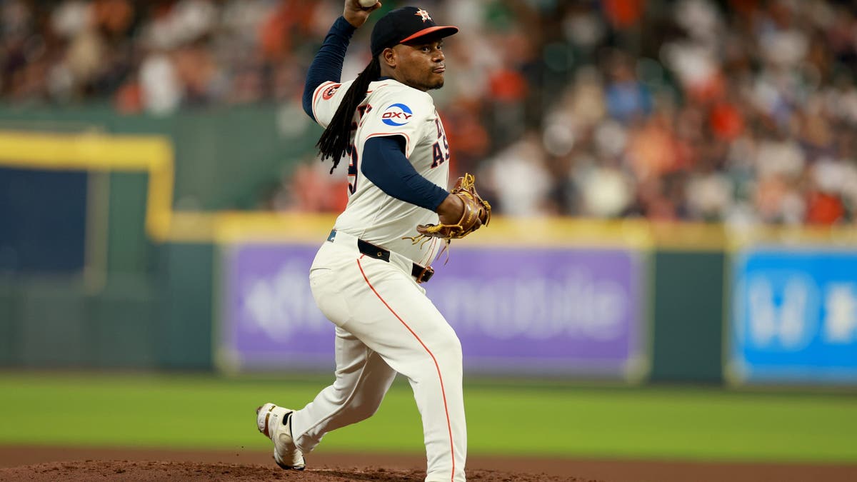 Framber Valdez has led the American League in complete games in two of the last four years. (Photo by Kenneth Richmond/Getty Images)