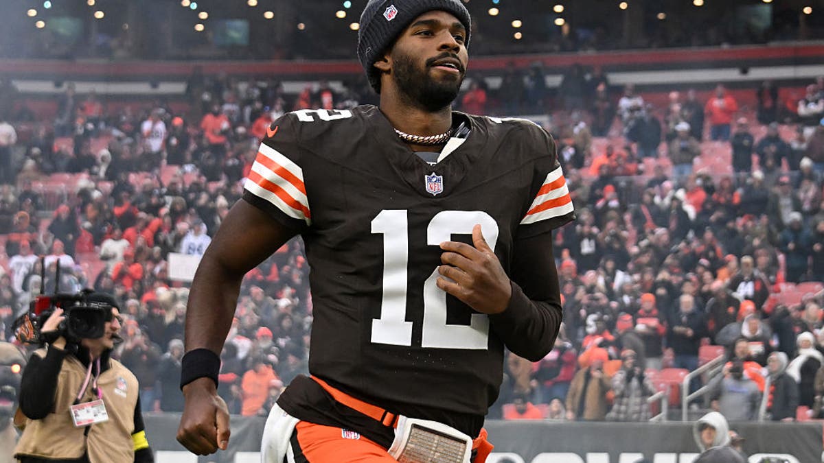 Shedeur Sanders went from projected No. 1 pick to the fifth round and from QB3 to QB1 for the Browns in 2025. (Photo by Jason Miller/Getty Images)