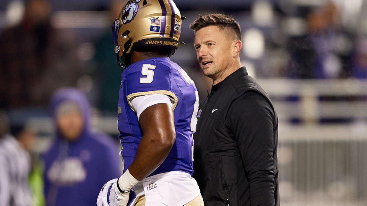 James Madison is making its first College Football Playoff appearance. (Photo by Hannah Foslien/Getty Images)