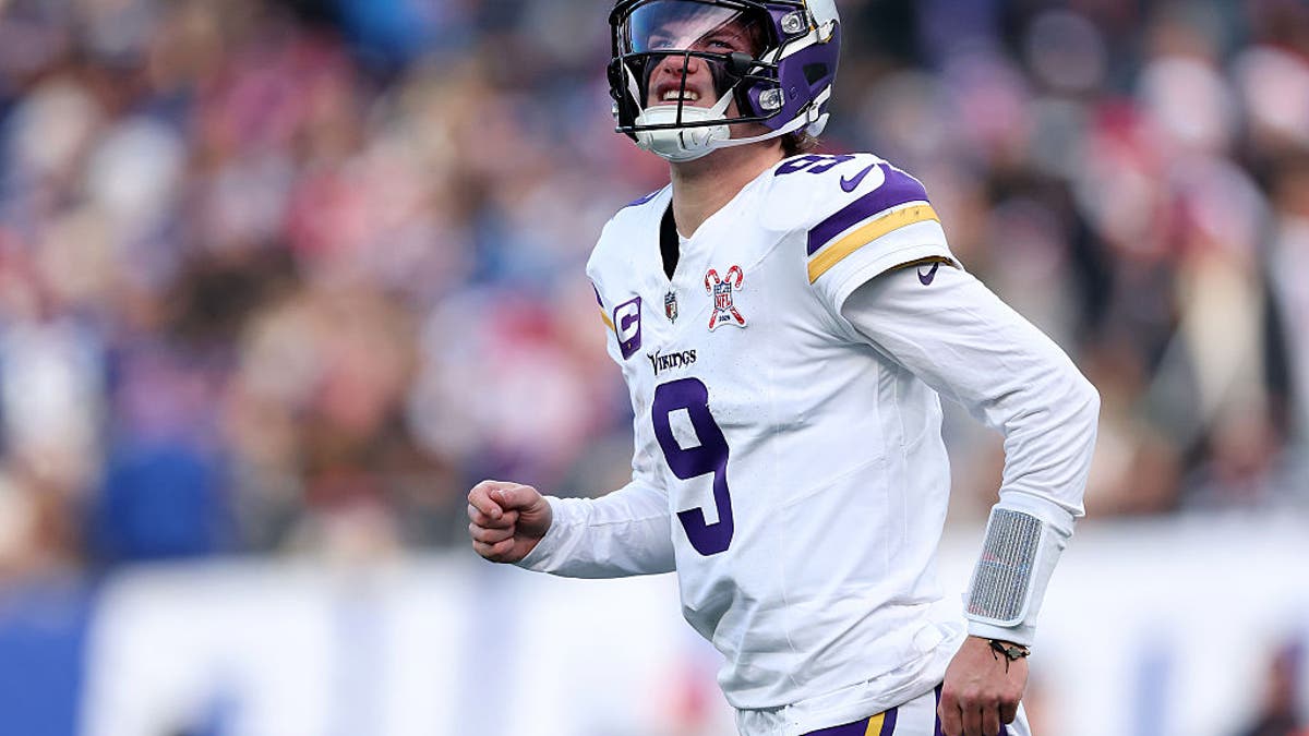 Has J.J. McCarthy done enough down the stretch to ensure he's the Vikings' starter heading into 2026? (Photo by Elsa/Getty Images)