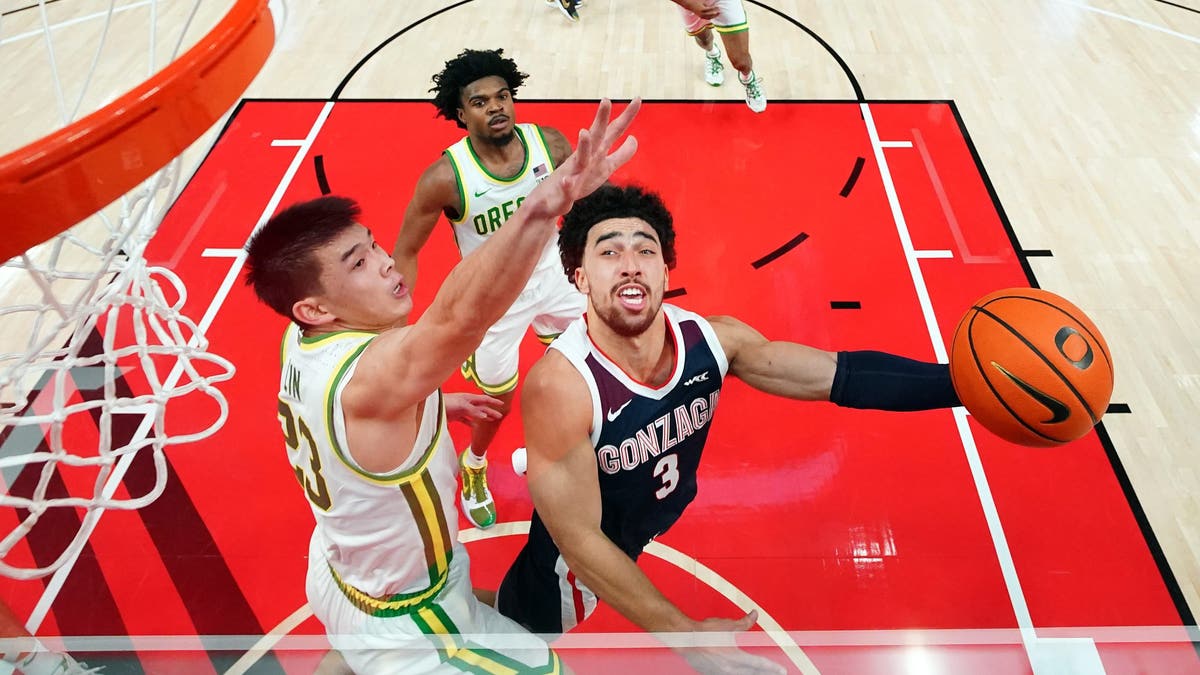 Playing on the road has given Gonzaga a boost in NET. (Photo by Soobum Im/Getty Images)