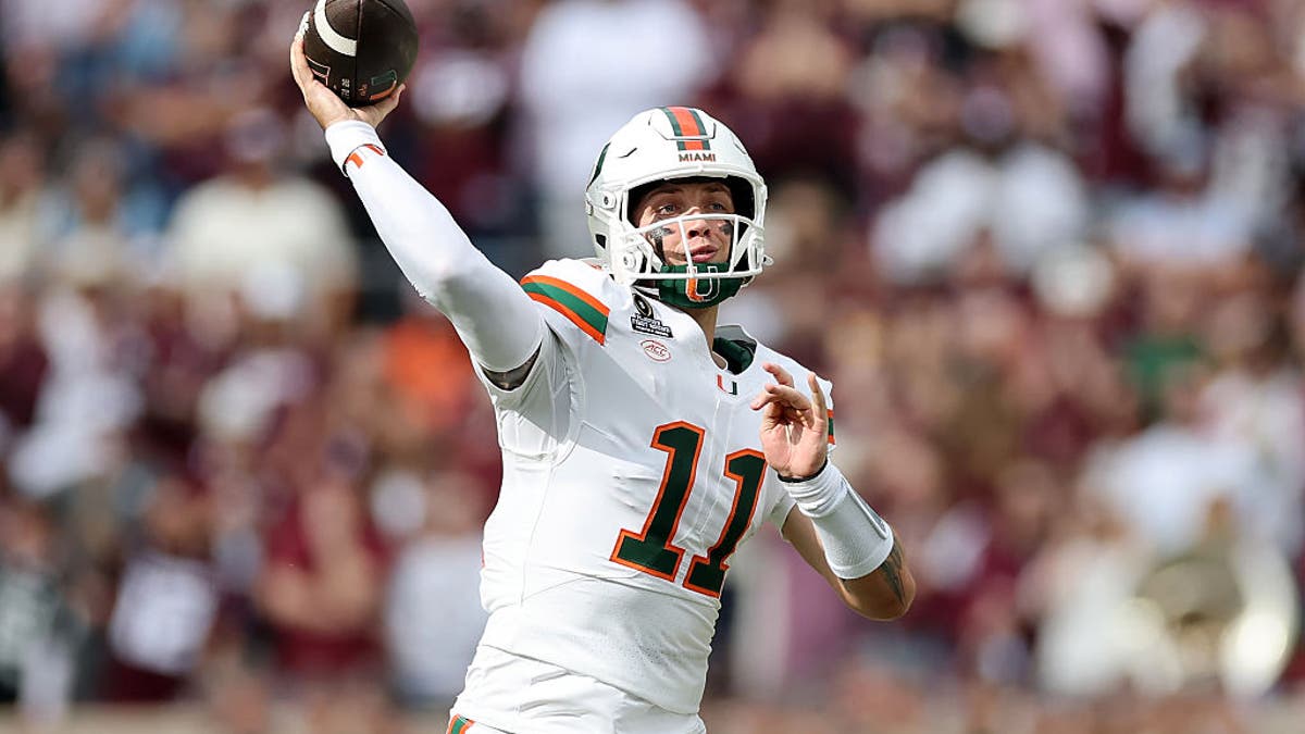Carson Beck became more turnover-prone as his college career progressed. (Photo by Tim Warner/Getty Images)