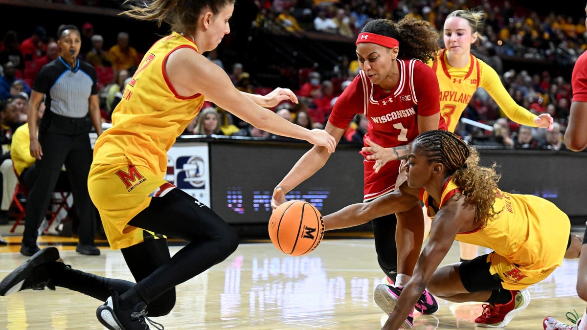 Maryland battled in their first Big Ten matchup, but there are many more to come. (Photo by Greg Fiume/Getty Images)