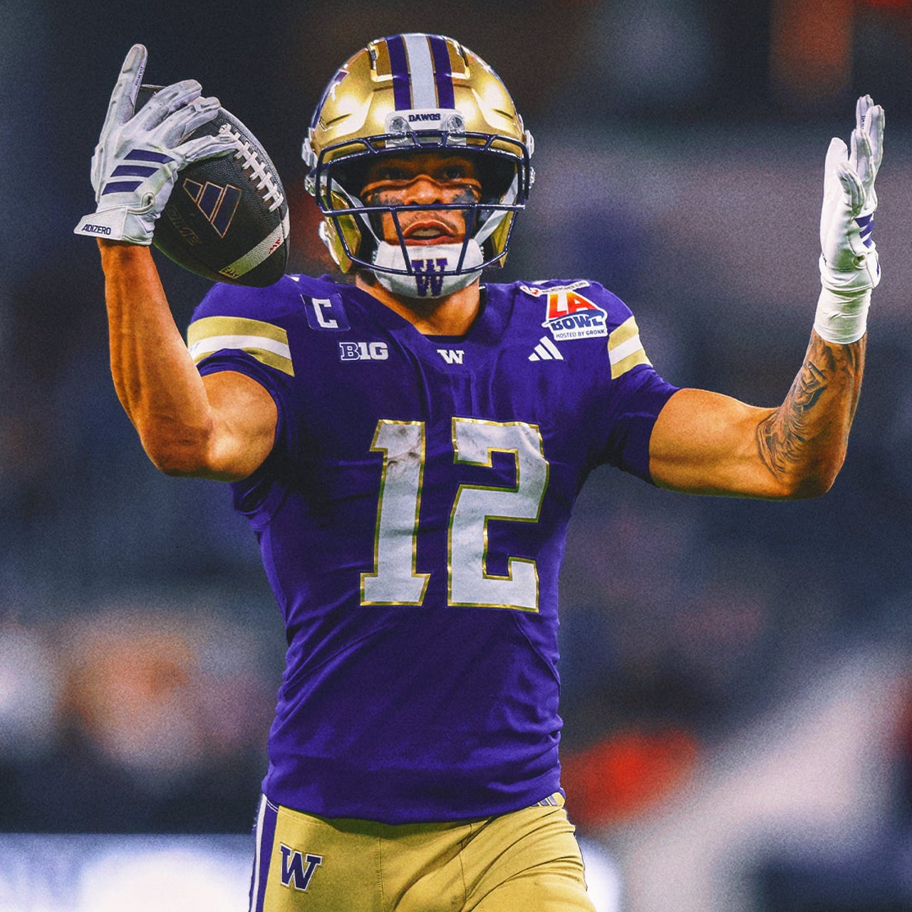 Washington Huskies Star WR Denzel Boston Declares for 2026 NFL Draft | FOX  Sports