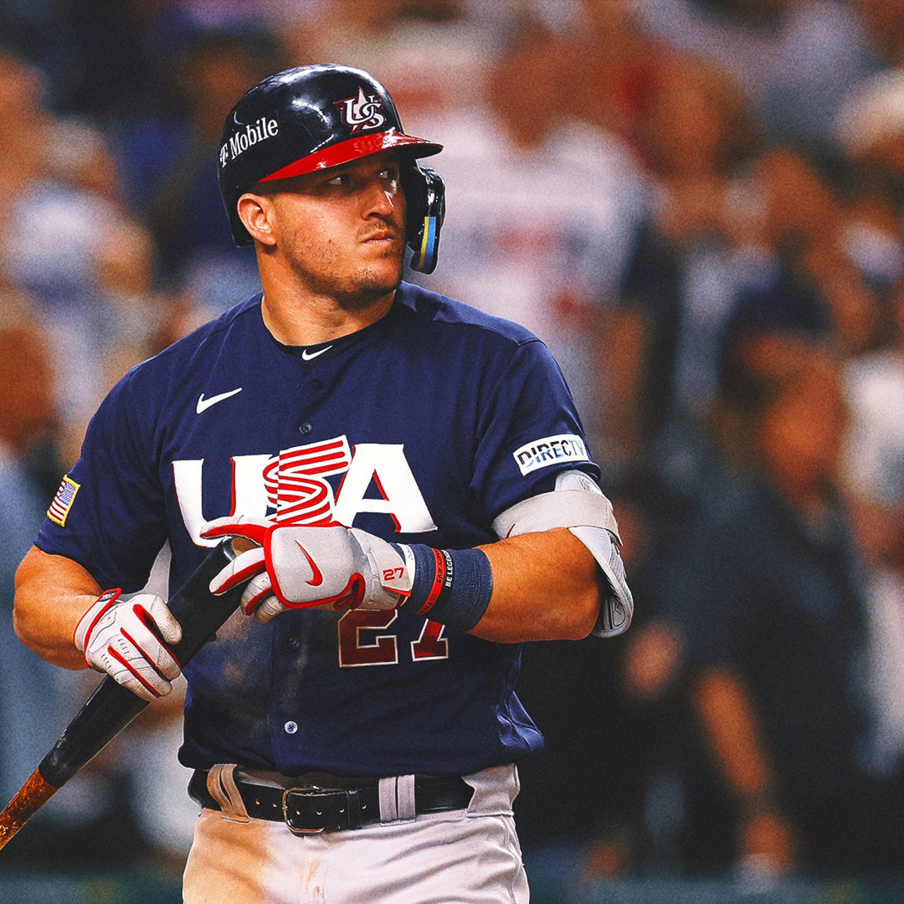 Mike Trout Still TBD on USA for World Baseball Classic; Schwarber