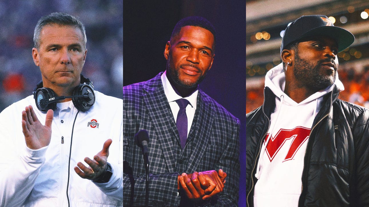 Urban Meyer, Michael Strahan, Michael Vick Headline 2025 National Football Foundation CFB Hall of Fame Class