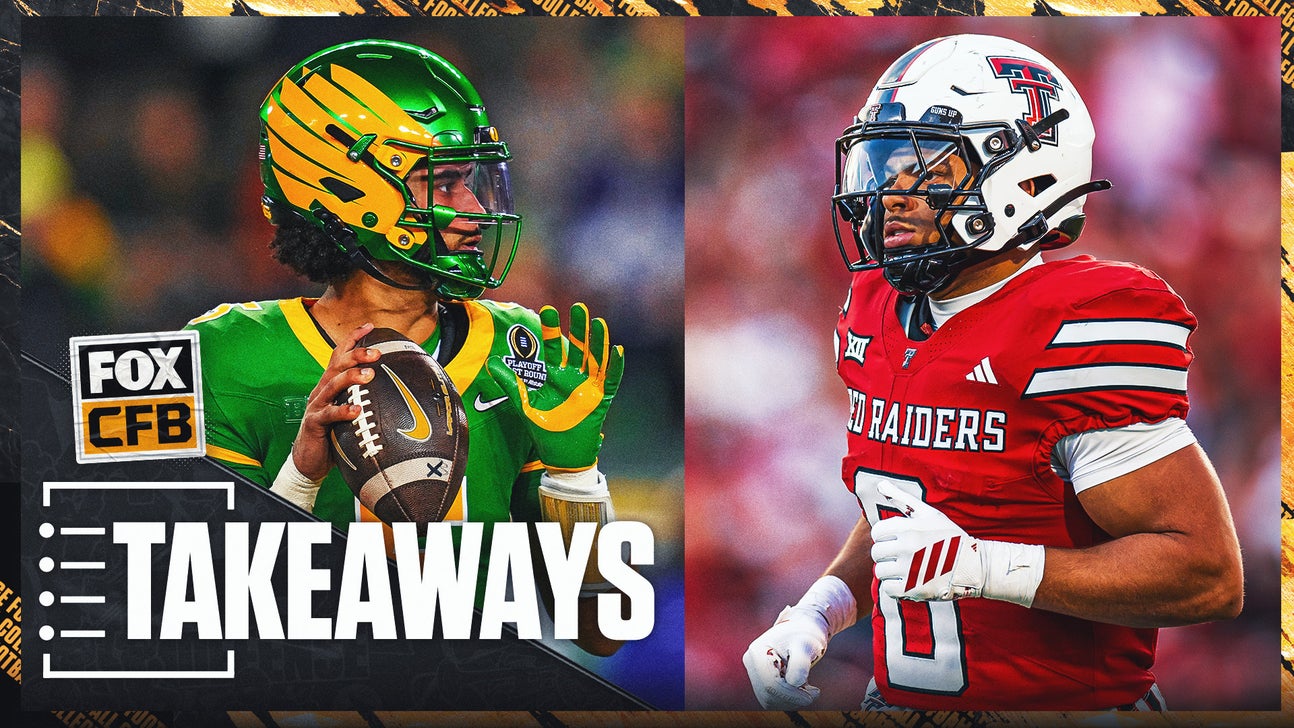 4 Takeaways From Oregon's Shutout Win vs. Texas Tech in the CFP Quarterfinals