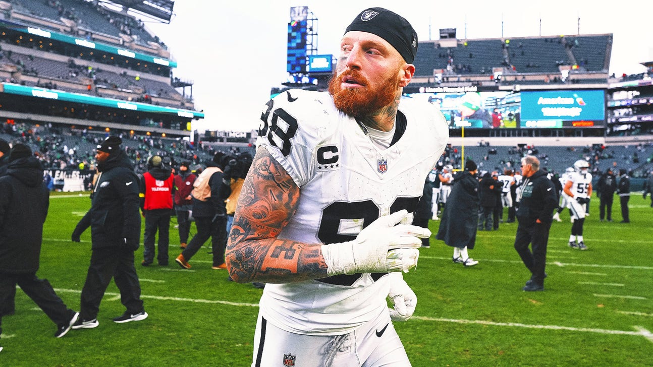 Jay Glazer: Raiders Star DE Maxx Crosby 'Is Not a Happy Camper