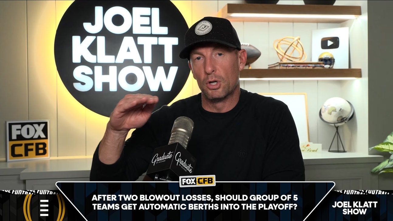 Joel Klatt Wants Higher Bar for Group of 5 Teams in CFP: 'They Were Overmatched'