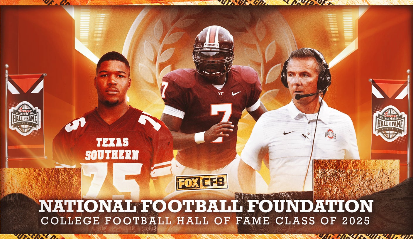 Urban Meyer, Michael Strahan, Michael Vick Headline 2025 National Football Foundation CFB Hall of Fame Class