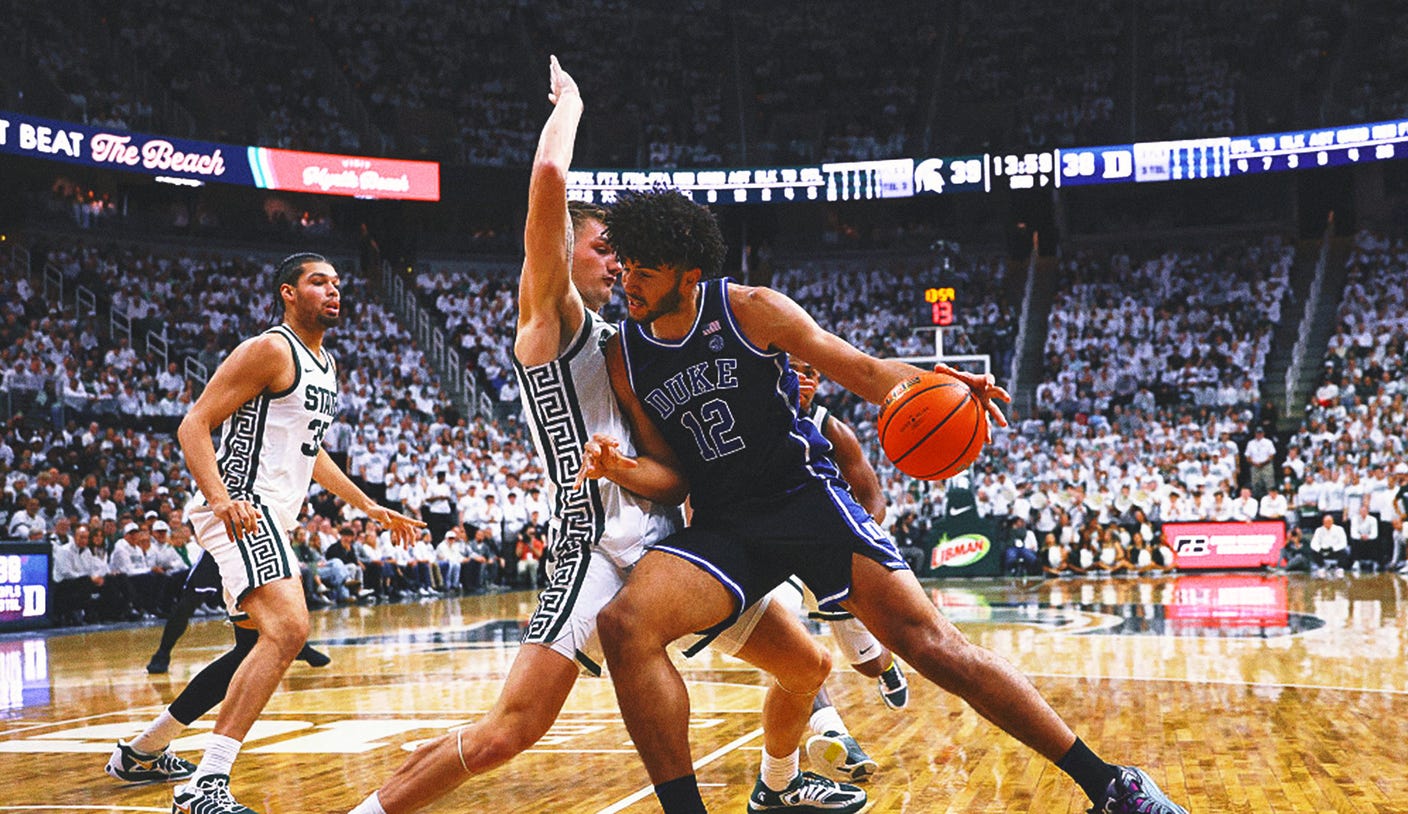 Cameron Boozer Lifts No. 4 Duke to 66-60 Win Over No. 7 Michigan State